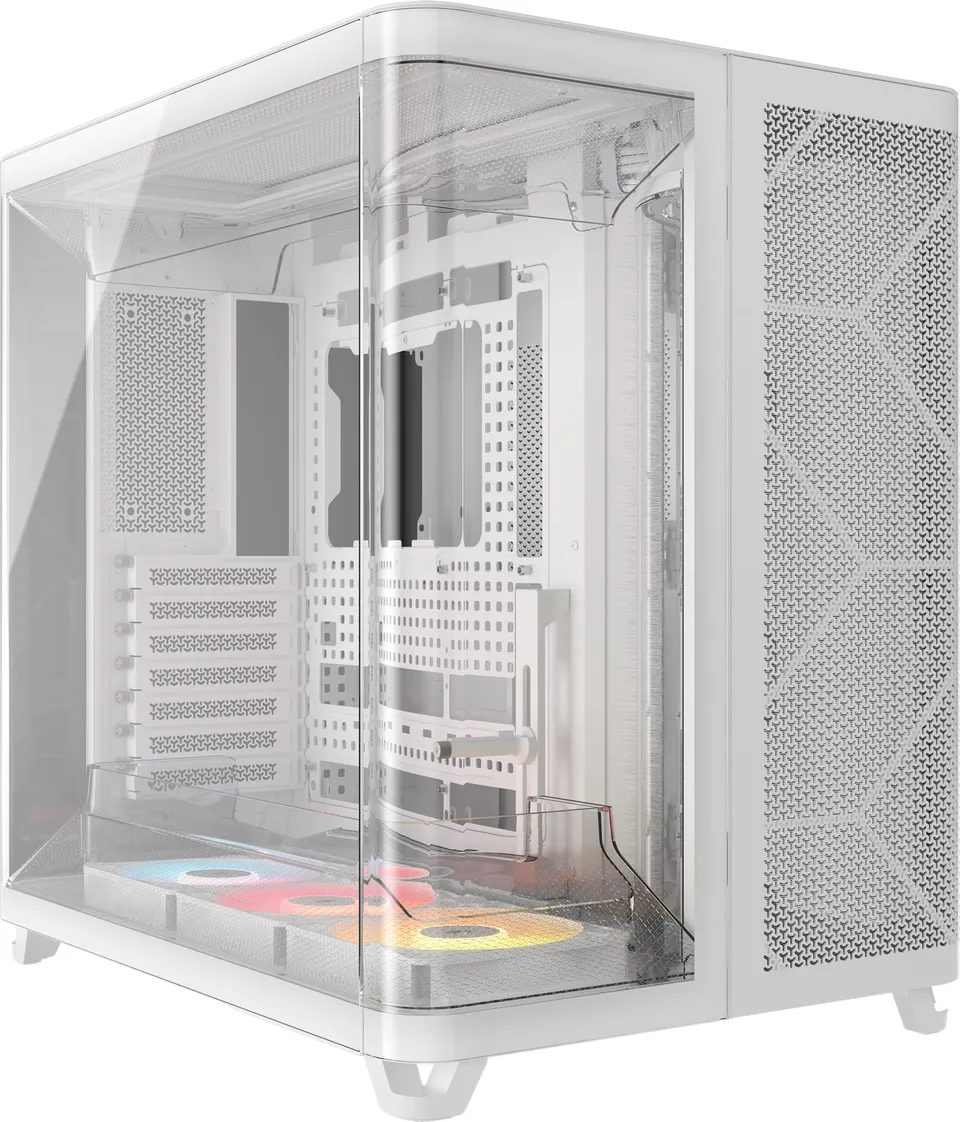corsair-air-5400-rs-r-argb-triple-chamber-mid-tower-pc-case-3x-rs120-r-fans-whit image 1