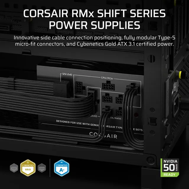 corsair-rm850x-shift-2025-fully-modular-atx-power-supply-850w-side-interface-nat image 1