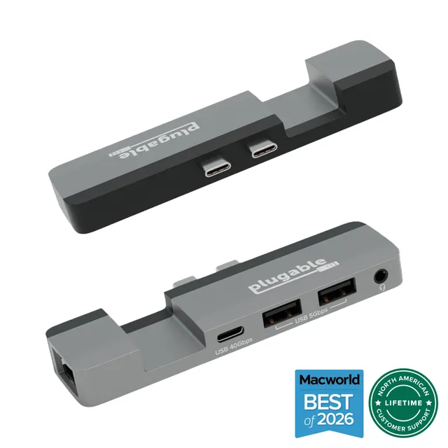 plugable-usb-c-5-in-1-hub-for-macbook-pro-air-ams-5in1e image 1