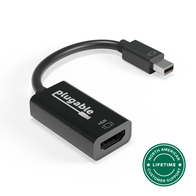 plugable-mini-displayport-thunderbolt-2-to-hdmi-2-0-active-adapter-for-4k image 1