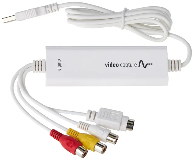 elgato-video-capture-usb-2-0-analog-to-digital-adapter-for-vhs-camcorder-and-mor image 1