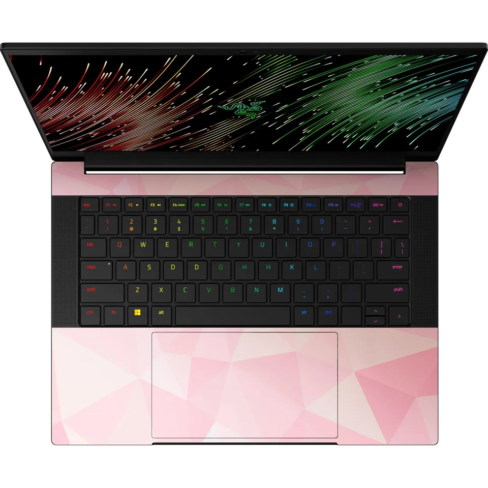 razer-skin-vinyl-laptop-full-wrap-for-razer-blade-14-2023-geometric-quartz image 1