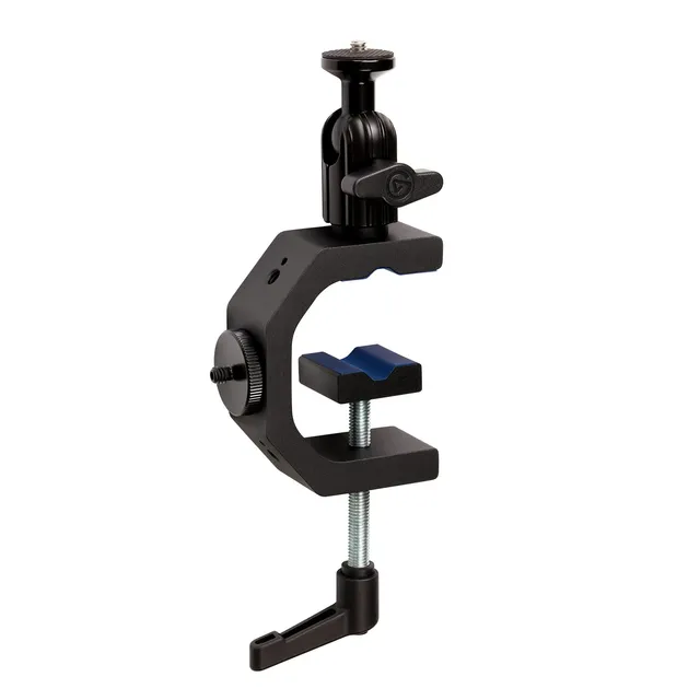 elgato-heavy-clamp-professional-mount-with-ball-head-4x-1-4-threads-padded-jaws- image 1