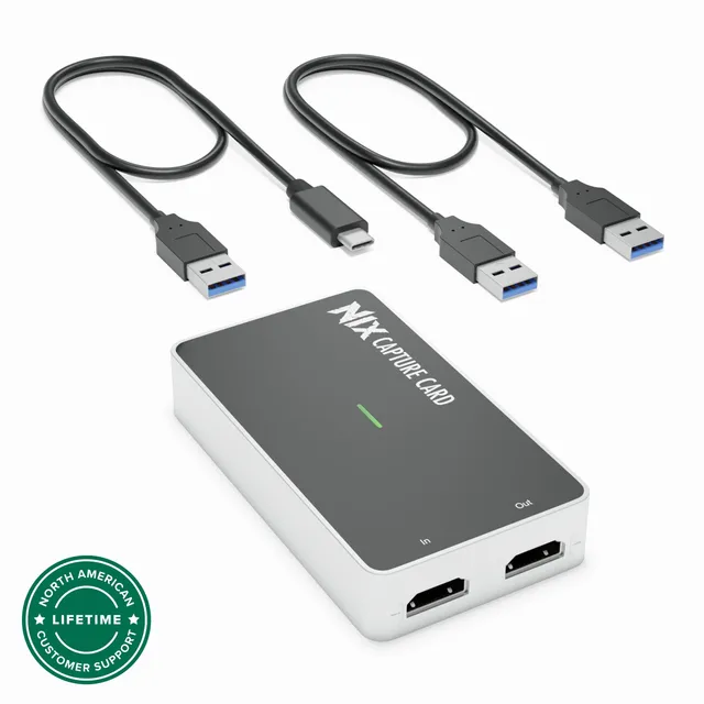 plugable-performance-nix-usb-3-0-usb-c-hdmi-capture-card-1080p60-4k60-pass-throu image 1