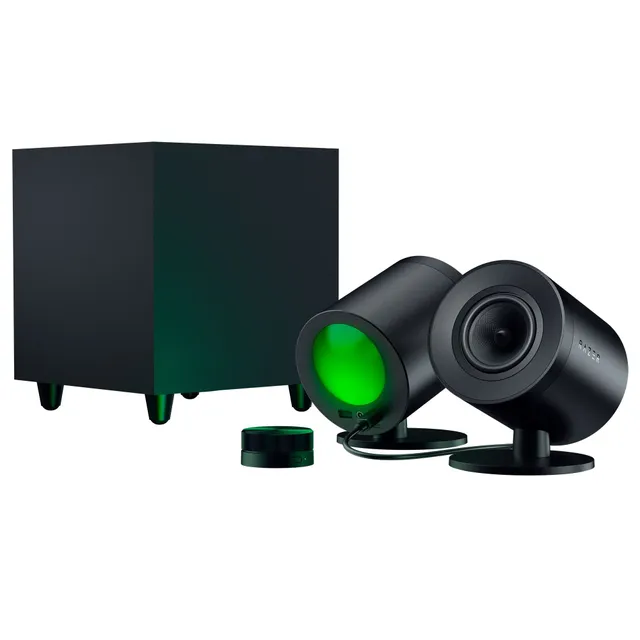 razer-nommo-v2-pro-2-1-pc-gaming-speakers-with-wireless-subwoofer image 1