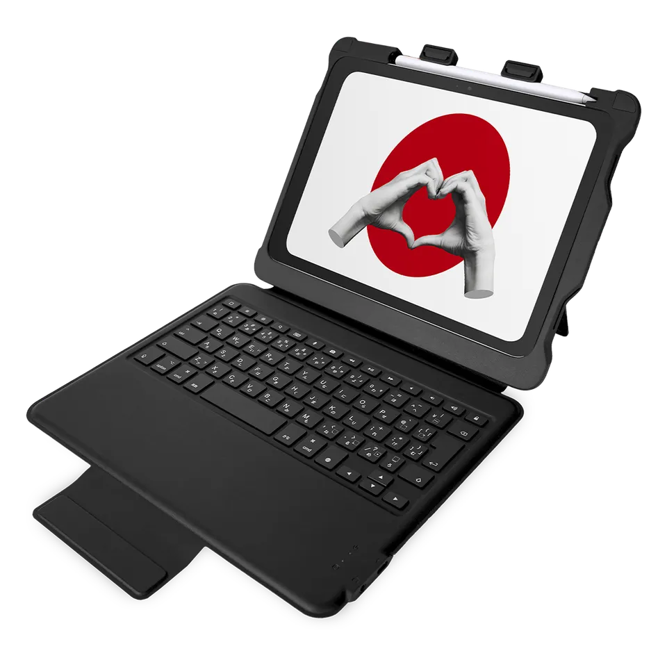 stm-goods-dux-keyboard-trackpad-usb-c-for-ipad-a16-10th-gen-japanese-jis-layout image 1
