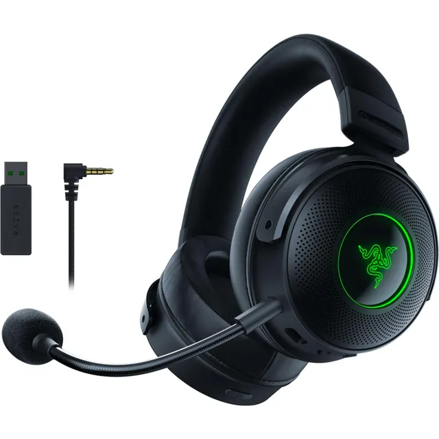 razer-kraken-v3-pro-wireless-gaming-headset-with-haptic-feedback-thx-spatial-aud image 1
