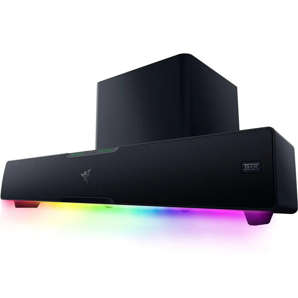 razer-leviathan-v2-pro-multi-driver-pc-gaming-soundbar-with-subwoofer image 1