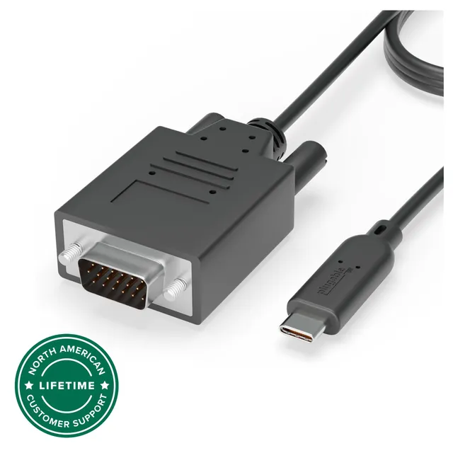 plugable-usb-c-to-vga-cable-6-feet image 1
