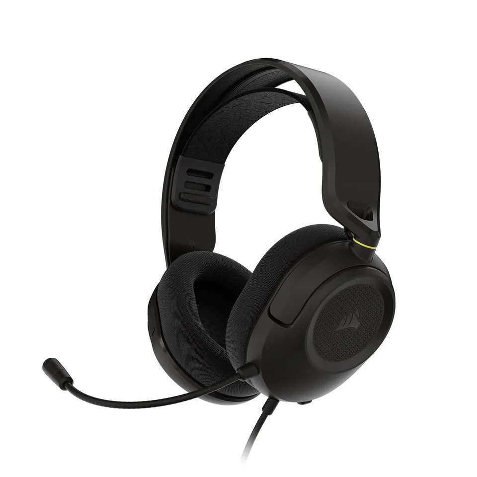 corsair-hs35-v3-wired-gaming-headset-with-mic-3-5mm-pc-ps5-ps4-switch-xbox-mac-c image 1