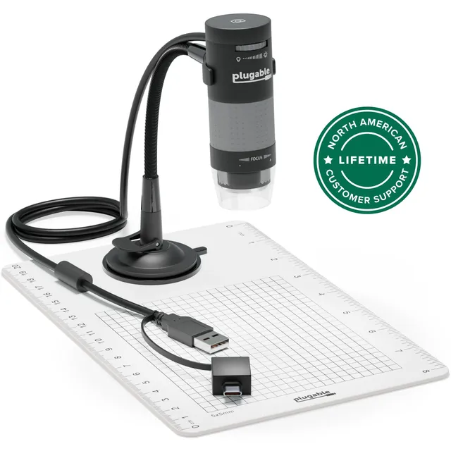 plugable-250x-digital-usb-microscope-usb2-micro-250x-with-observation-stand image 1