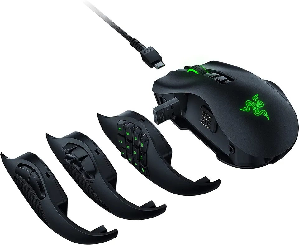 razer-naga-pro-wireless-gaming-mouse-with-interchangeable-side-plates image 1