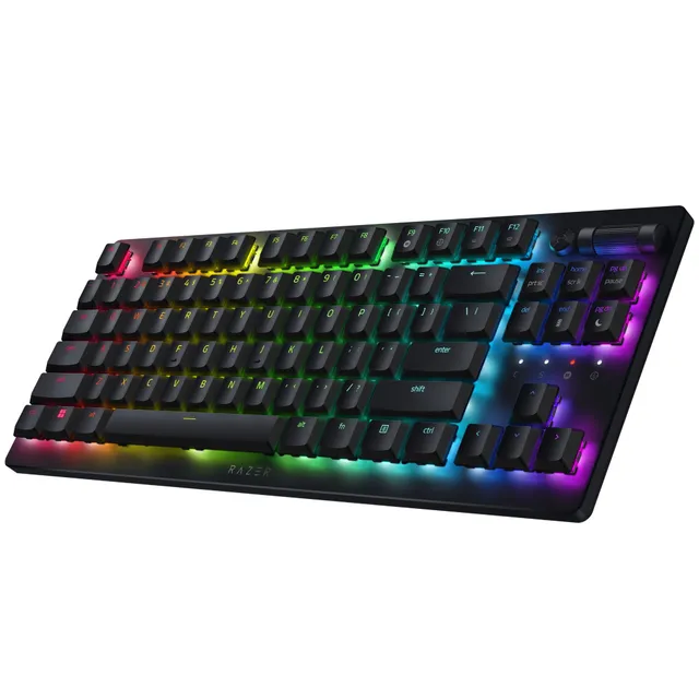 razer-deathstalker-v2-pro-tkl-wireless-gaming-keyboard-linear-red image 1