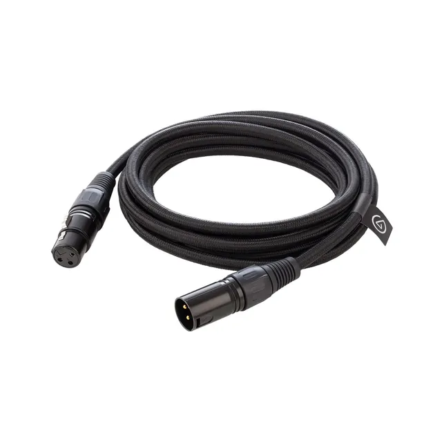 elgato-xlr-cable-10ft-shielded-male-to-female-microphone-cable-with-gold-plated- image 1