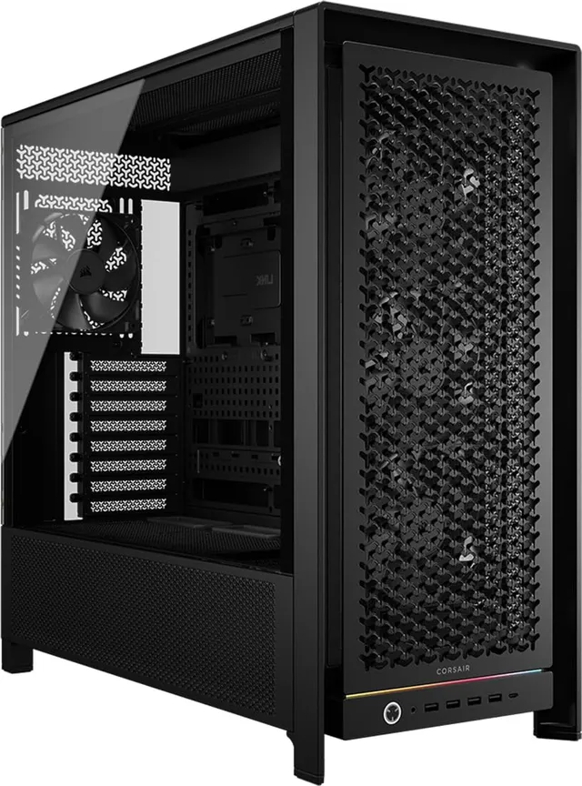 corsair-frame-5000d-rs-modular-high-airflow-mid-tower-pc-case-4x-rs-fans-infinir image 1