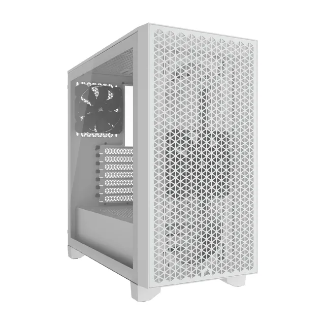 corsair-3000d-airflow-mid-tower-atx-pc-case-white-high-airflow-steel-front-tempe image 1
