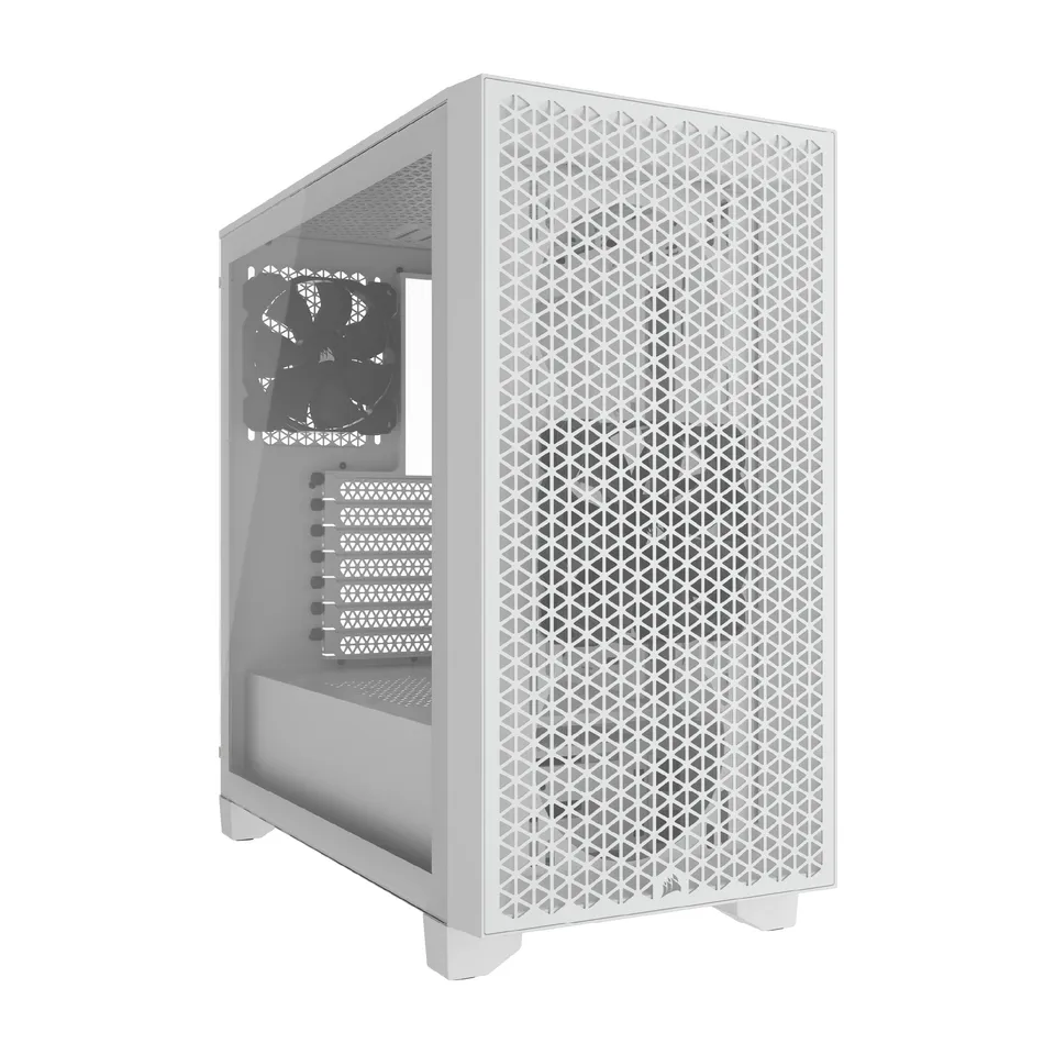 corsair-3000d-airflow-mid-tower-atx-pc-case-white-high-airflow-steel-front-tempe image 1