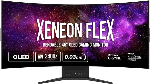corsair-xeneon-flex-45wqhd240-oled-bendable-ultrawide-gaming-monitor-45-3440x144 image 1