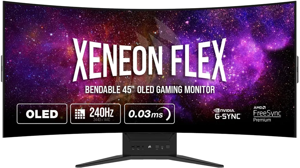 corsair-xeneon-flex-45wqhd240-oled-bendable-ultrawide-gaming-monitor-45-3440x144 image 1