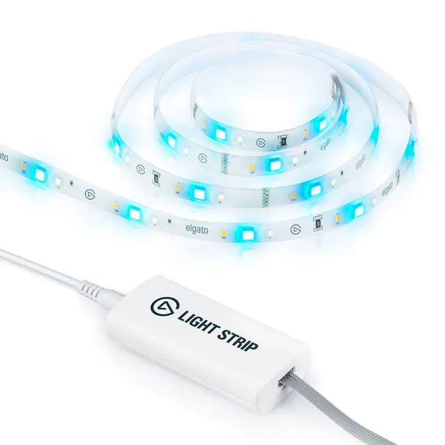 elgato-light-strip-rgbww-led-smart-light-with-16m-colors-2000-lumens-app-control image 1