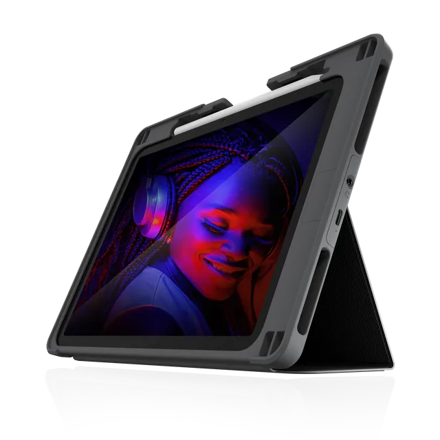 stm-goods-dux-ox-case-for-ipad-a16-10th-gen-rugged-with-aux-port image 1