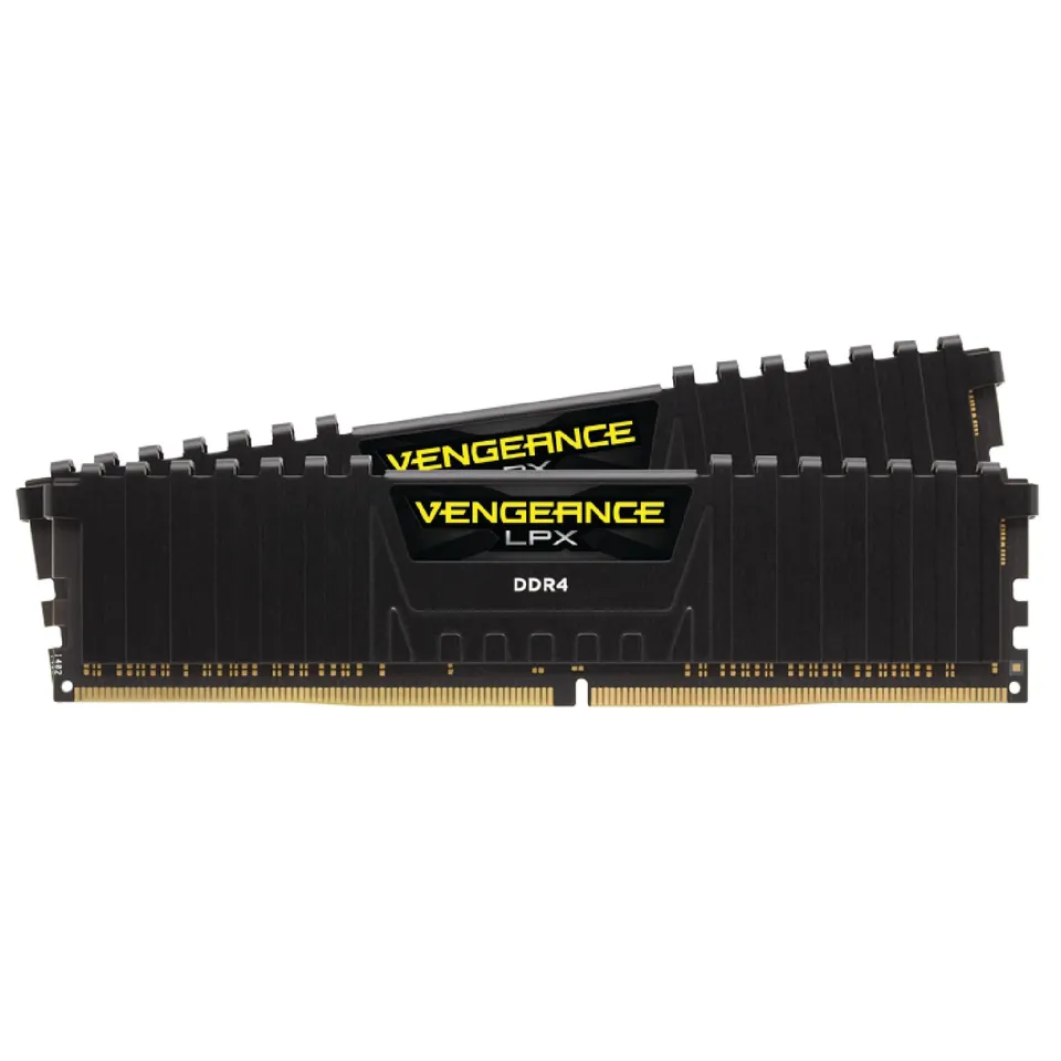 corsair-vengeance-lpx-32gb-2x16gb-ddr4-3200mhz-cl16-memory-kit-black-intel-xmp-a image 1