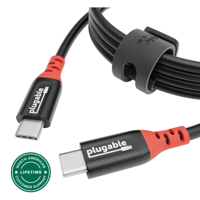 plugable-240w-usb-c-charge-only-cable-with-data-blocker-6-5-ft-2m image 1