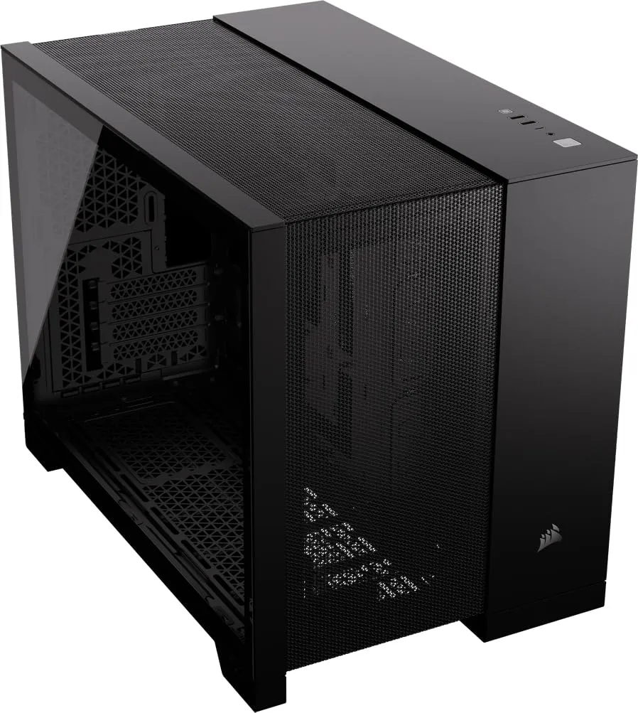 corsair-2500d-airflow-matx-pc-case-dual-chamber-reverse-connection-motherboard-s image 1