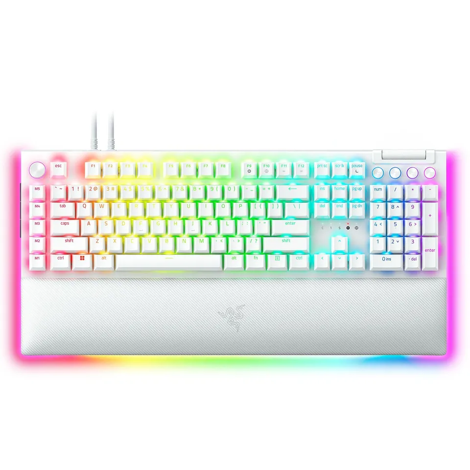 razer-blackwidow-v4-pro-wired-mechanical-gaming-keyboard-green-switches-command- image 1