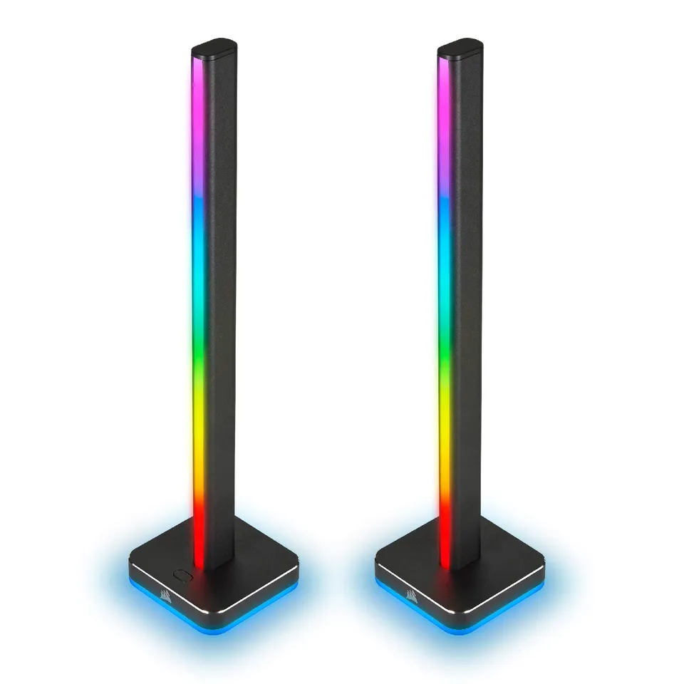 corsair-icue-lt100-smart-lighting-tower-starter-kit-ambient-rgb-with-headset-hol image 1
