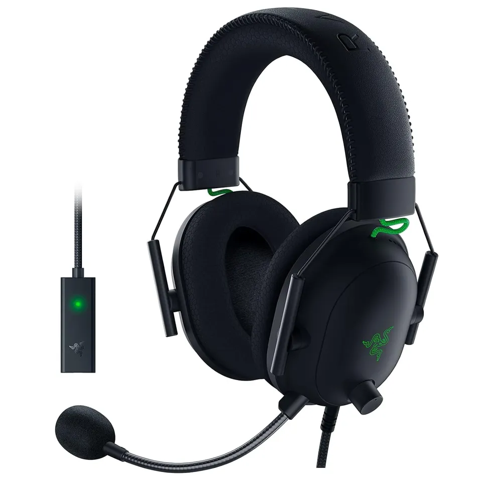 razer-blackshark-v2-gaming-headset-thx-7-1-surround-sound-50mm-drivers-detachabl image 1