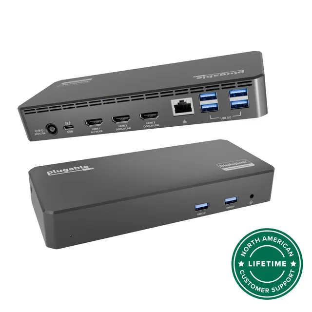 plugable-ud-3900pdz-usb-c-triple-monitor-docking-station-with-100w-charging image 1