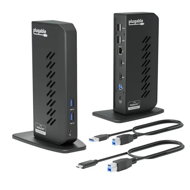 plugable-dual-monitor-universal-docking-station-ud-3900z-usb-3-0-usb-c image 1