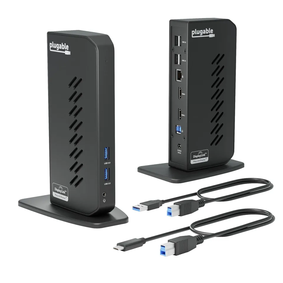plugable-dual-monitor-universal-docking-station-ud-3900z-usb-3-0-usb-c image 1