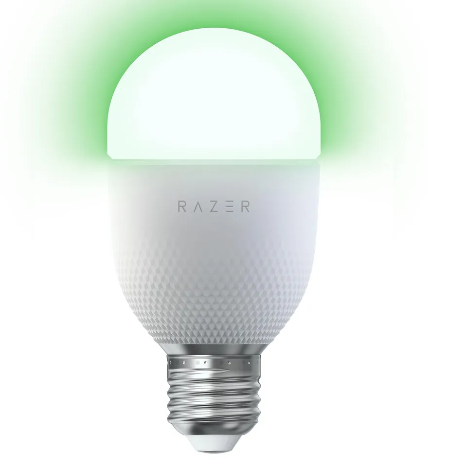 razer-aether-light-bulb-e26-9w-smart-led-bulb-with-razer-chroma-rgb-800-lumens-m image 1
