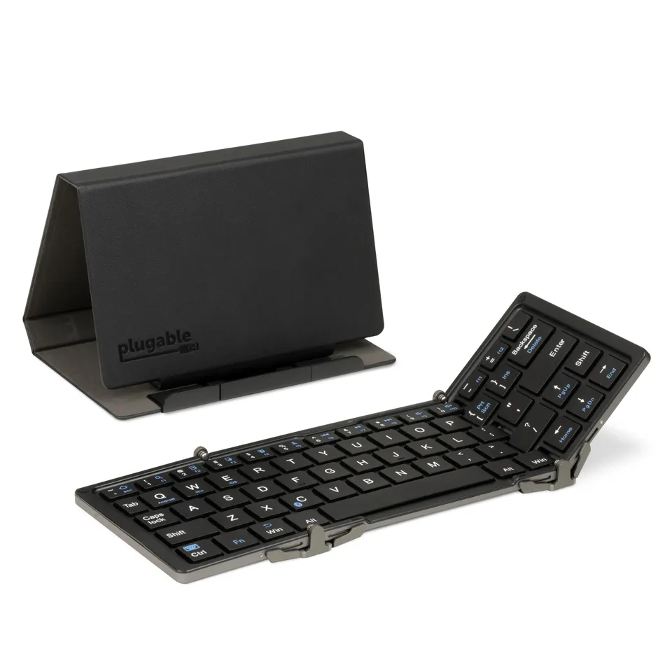 plugable-compact-bluetooth-folding-keyboard-and-case-with-stand image 1