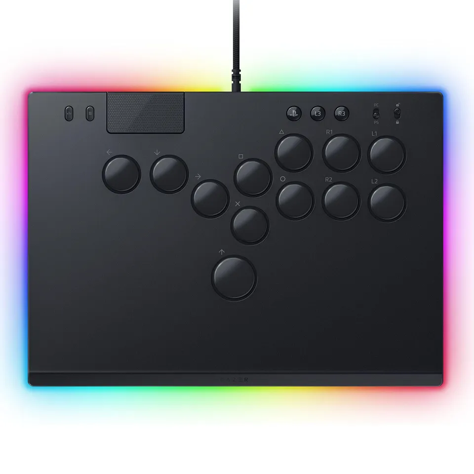 razer-kitsune-all-button-arcade-controller-for-ps5-pc-black image 1