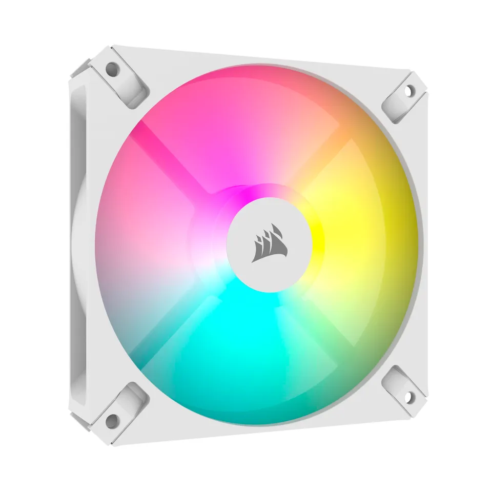corsair-icue-ar120-rgb-digital-120mm-pwm-fan-white-single image 1