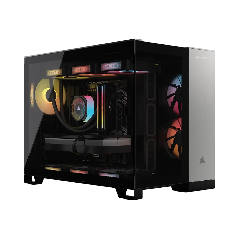 corsair-vengeance-a5100-gaming-pc-liquid-cooled-amd-ryzen-7-9800x3d-nvidia-gefor image 1