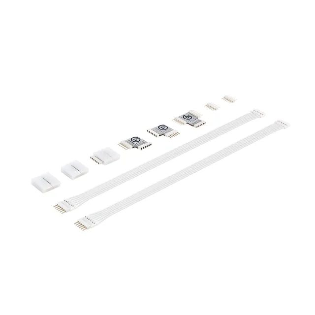 elgato-light-strip-connector-set-t-connector-corners-extension-cables-for-elgato image 1