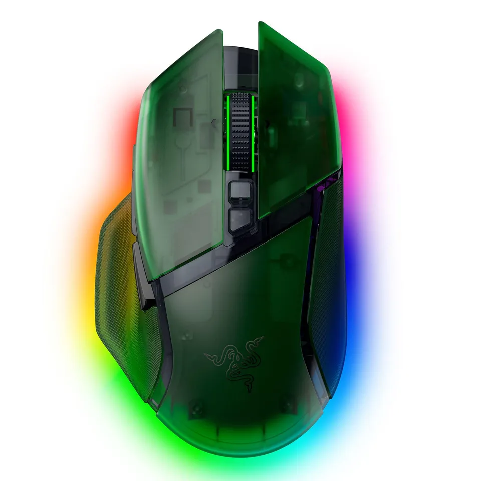 razer-basilisk-v3-pro-35k-wireless-gaming-mouse-phantom-green-hyperscroll-tilt-w image 1