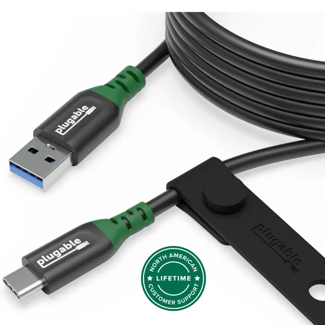 plugable-usb-c-to-usb-a-cable-for-data-and-charging-6-6ft-2m image 1
