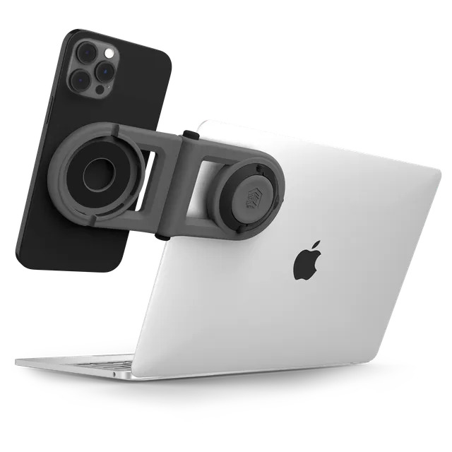 stm-goods-magarm-portable-phone-mount-magsafe-compatible-attaches-to-laptop-scre image 1