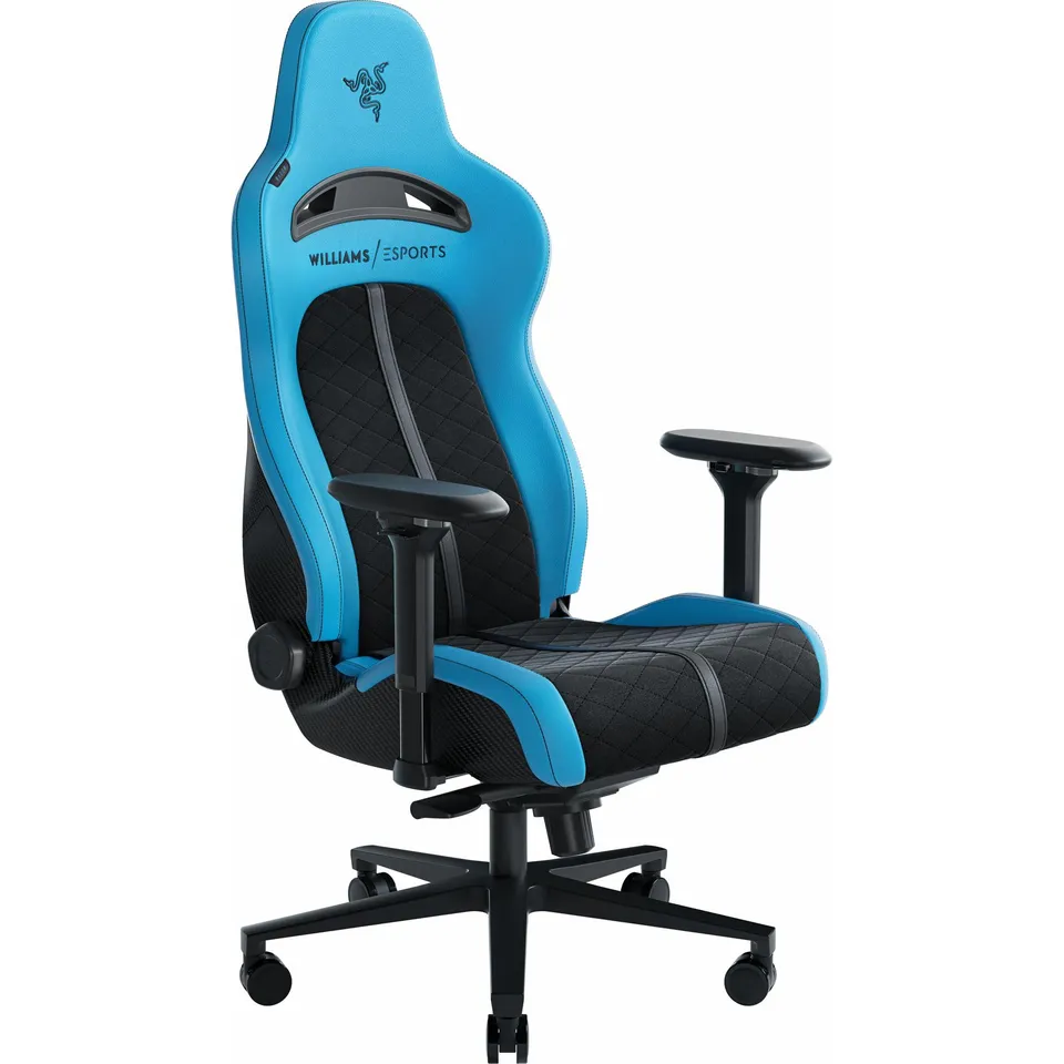 razer-enki-pro-williams-esports-edition-gaming-chair-alcantara-upholstery-dual-d image 1
