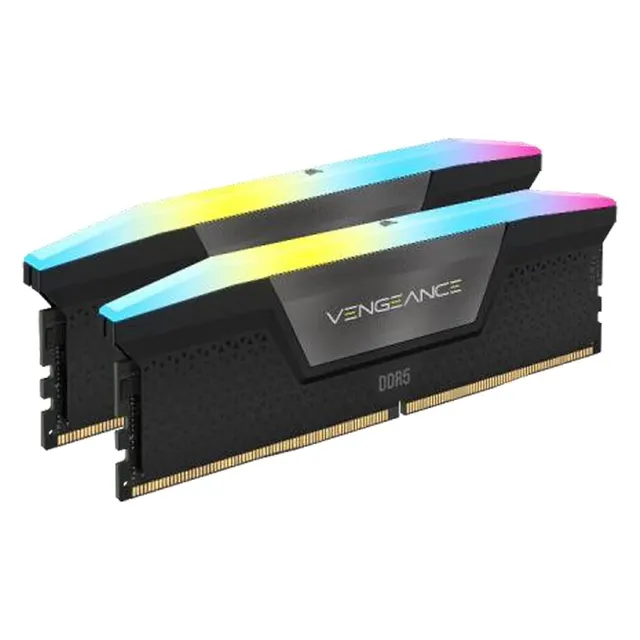 corsair-vengeance-rgb-ddr5-ram-32gb-2x16gb-7000mhz-cl40-intel-xmp-black image 1
