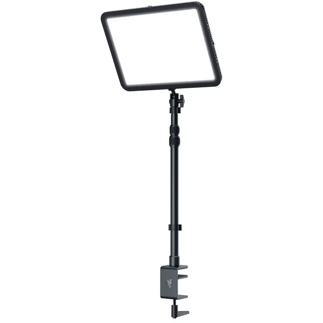 razer-key-light-chroma-professional-rgb-streaming-light-with-2800-lumens-clamp-m image 1