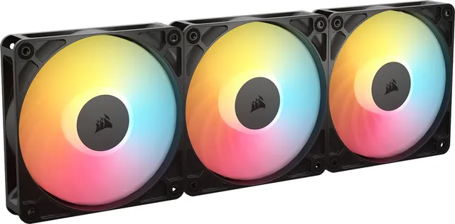 corsair-rs120-r-argb-120mm-pwm-reverse-fan-triple-pack-black image 1