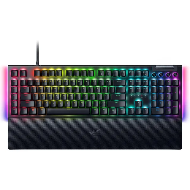 razer-blackwidow-v4-mechanical-gaming-keyboard-yellow-switches-chroma-rgb-macro- image 1