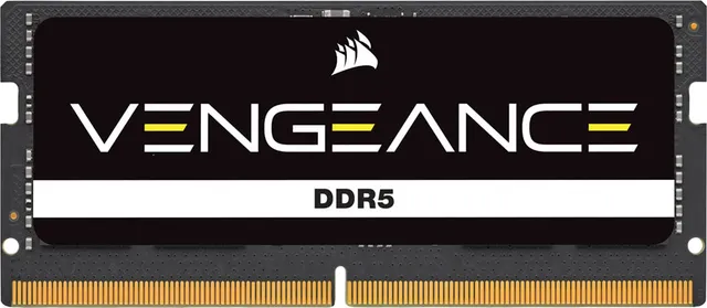 corsair-vengeance-sodimm-16gb-ddr5-5600mhz-cl48-laptop-memory-black-cmsx16gx5m1a image 1