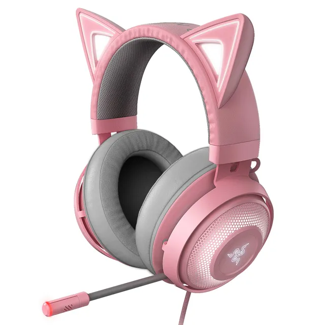 razer-kraken-kitty-rgb-usb-gaming-headset-thx-7-1-spatial-surround-active-noise- image 1